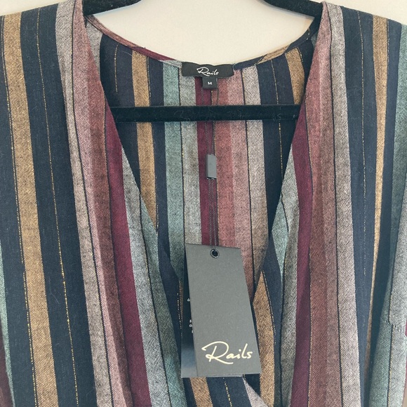 NWT Rails Long Sleeve Wrap Dress - Picture 7 of 7